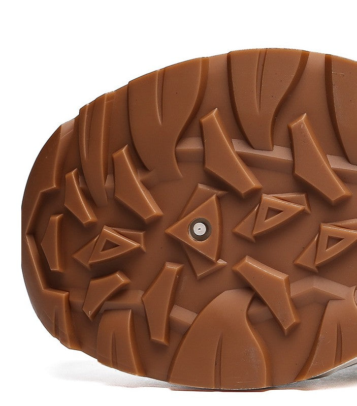 حذاء رياضي رجالي شبكي ذو نعل سميك - قابل للتهوية، أنيق ومريح