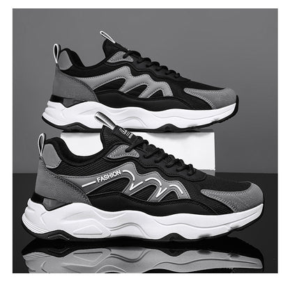 حذاء رجالي بنعل سميك - الأناقة والراحة في كل خطوة!