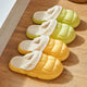 New Women Men Winter EVA Cotton Slippers Waterproof Comfortable Home Walking Thick Bottom Warm Cotton Shoes