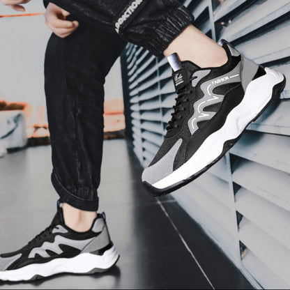 حذاء رجالي بنعل سميك - الأناقة والراحة في كل خطوة!