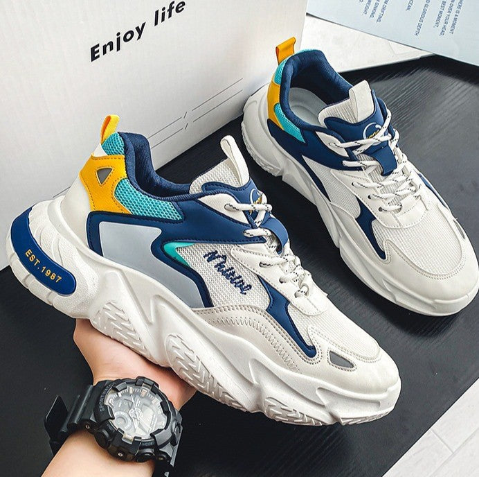 أحذية بوتيان للرجال | أحذية رياضية كاجوال عصرية  2025 | أحذية رياضية مريحة تعزز الطول وتمنحك مظهرًا عصريًا