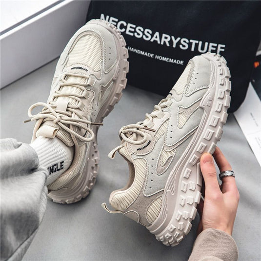 Breathable  Shoes for Men – Slip-Resistant, Wear-Resistant Safety Sneakers