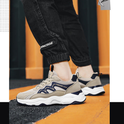 حذاء رجالي بنعل سميك - الأناقة والراحة في كل خطوة!