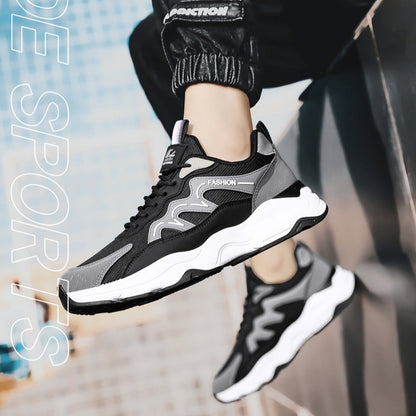 حذاء رجالي بنعل سميك - الأناقة والراحة في كل خطوة!