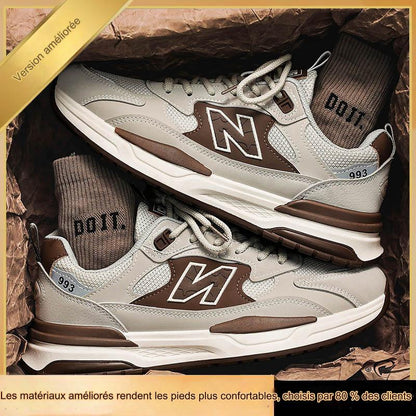 أحذية رياضية فاخرة للرجال: أحذية رياضية قابلة للتنفس  2024 - رياضة سفر والارتداء اليومي