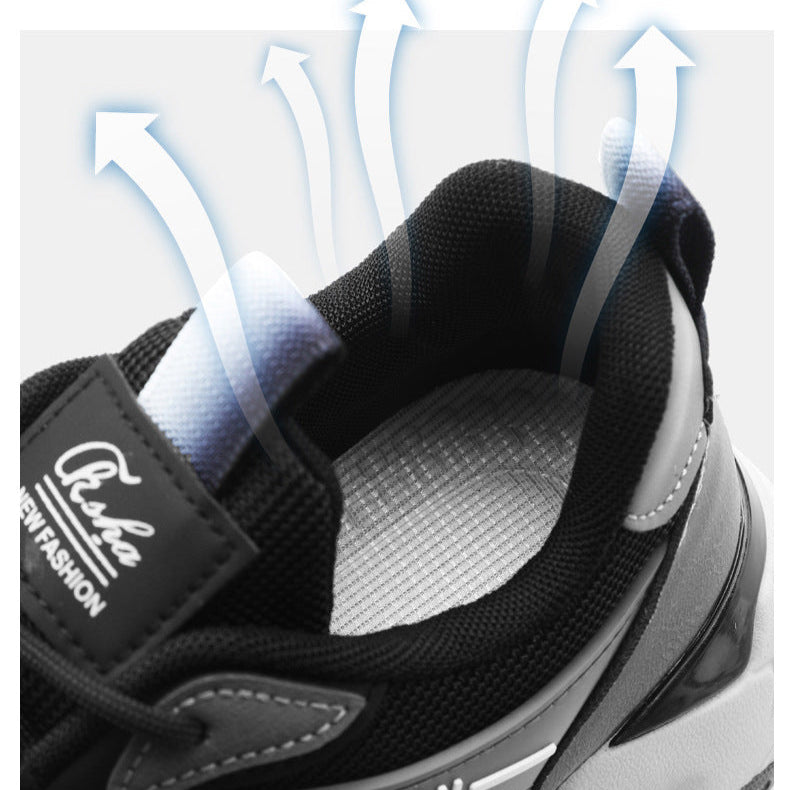 حذاء رجالي بنعل سميك - الأناقة والراحة في كل خطوة!