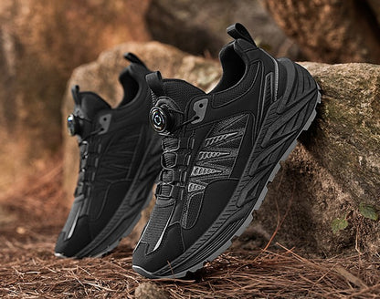 أحذية المشي لمسافات طويلة للجنسين في الهواء الطلق - قابلة للتنفس ومضادة للانزلاق ومتينة للجري على الطرق الوعرة