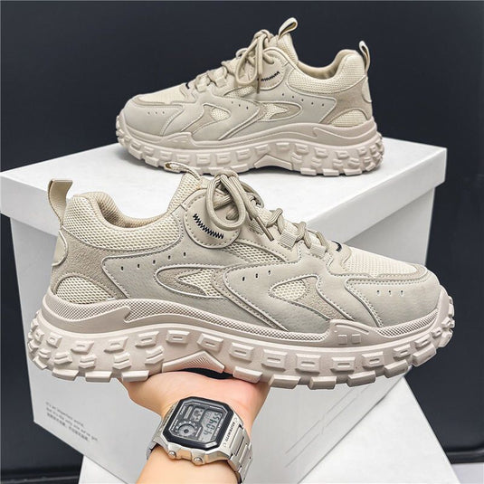 Breathable  Shoes for Men – Slip-Resistant, Wear-Resistant Safety Sneakers