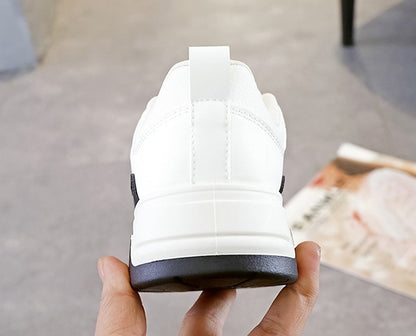 أحذية رجالية كاجوال باللونين الأبيض والأسود الأكثر مبيعًا في عام 2024 - تصميم متعدد الاستخدامات يناسب جميع الأذواق