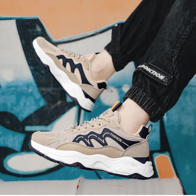 حذاء رجالي بنعل سميك - الأناقة والراحة في كل خطوة!