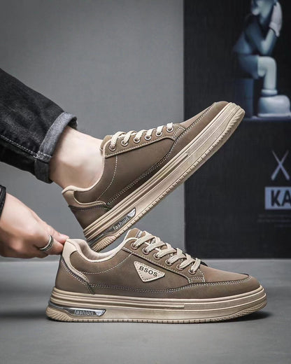 أحذية رياضية رجالية جديدة بتصميم ريترو لعام 2025 - أحذية كاجوال عصرية ومتعددة الاستخدامات ومقاومة للتآكل