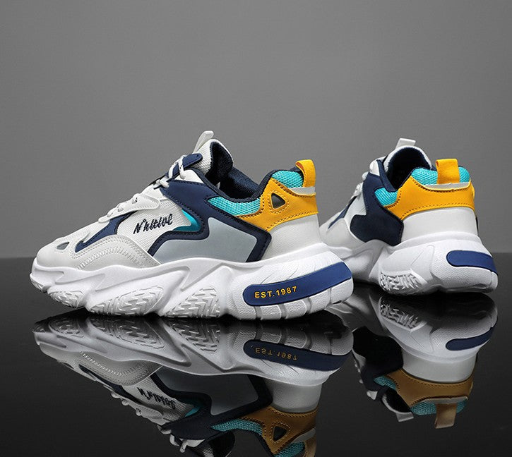 أحذية بوتيان للرجال | أحذية رياضية كاجوال عصرية  2025 | أحذية رياضية مريحة تعزز الطول وتمنحك مظهرًا عصريًا