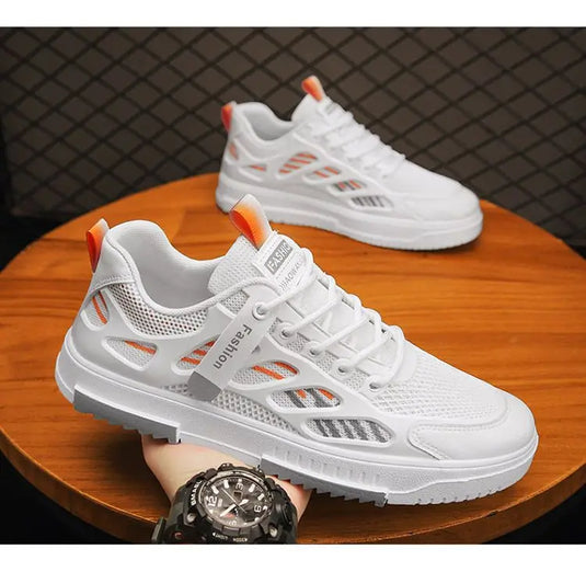 Lightweight breathable sports shoes for men. Anti slip. A modern version designed in Korean style