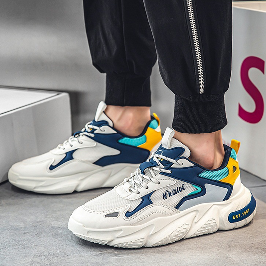 أحذية بوتيان للرجال | أحذية رياضية كاجوال عصرية  2025 | أحذية رياضية مريحة تعزز الطول وتمنحك مظهرًا عصريًا