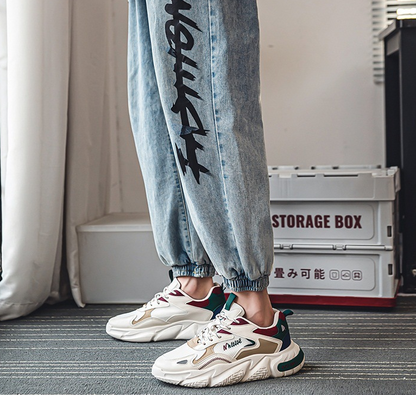 أحذية بوتيان للرجال | أحذية رياضية كاجوال عصرية  2025 | أحذية رياضية مريحة تعزز الطول وتمنحك مظهرًا عصريًا