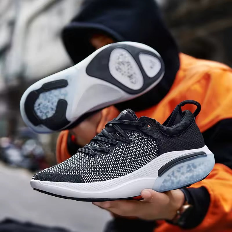 أحذية رياضية أنيقة للرجال مصنوعة من شبكة - خفيفة الوزن ومريحة