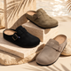 Men’s Comfortable & Flexible Slip-On Clogs with Adjustable Buckle – Effortless Everyday Style