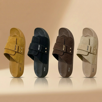 REISF Slide Sandal with Premium Front Strap Design