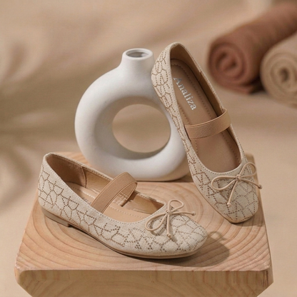 ✨ Elegant Rhinestone Ballet Flats for Women – Soft Comfort & Chic Style