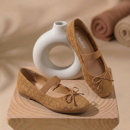 ✨ Elegant Rhinestone Ballet Flats for Women – Soft Comfort & Chic Style