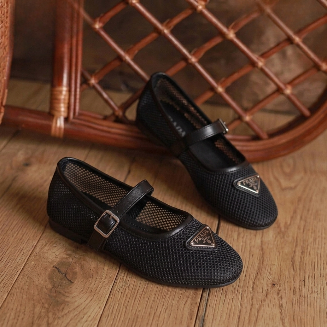 Women’s Breathable Mesh Mary Jane Flats