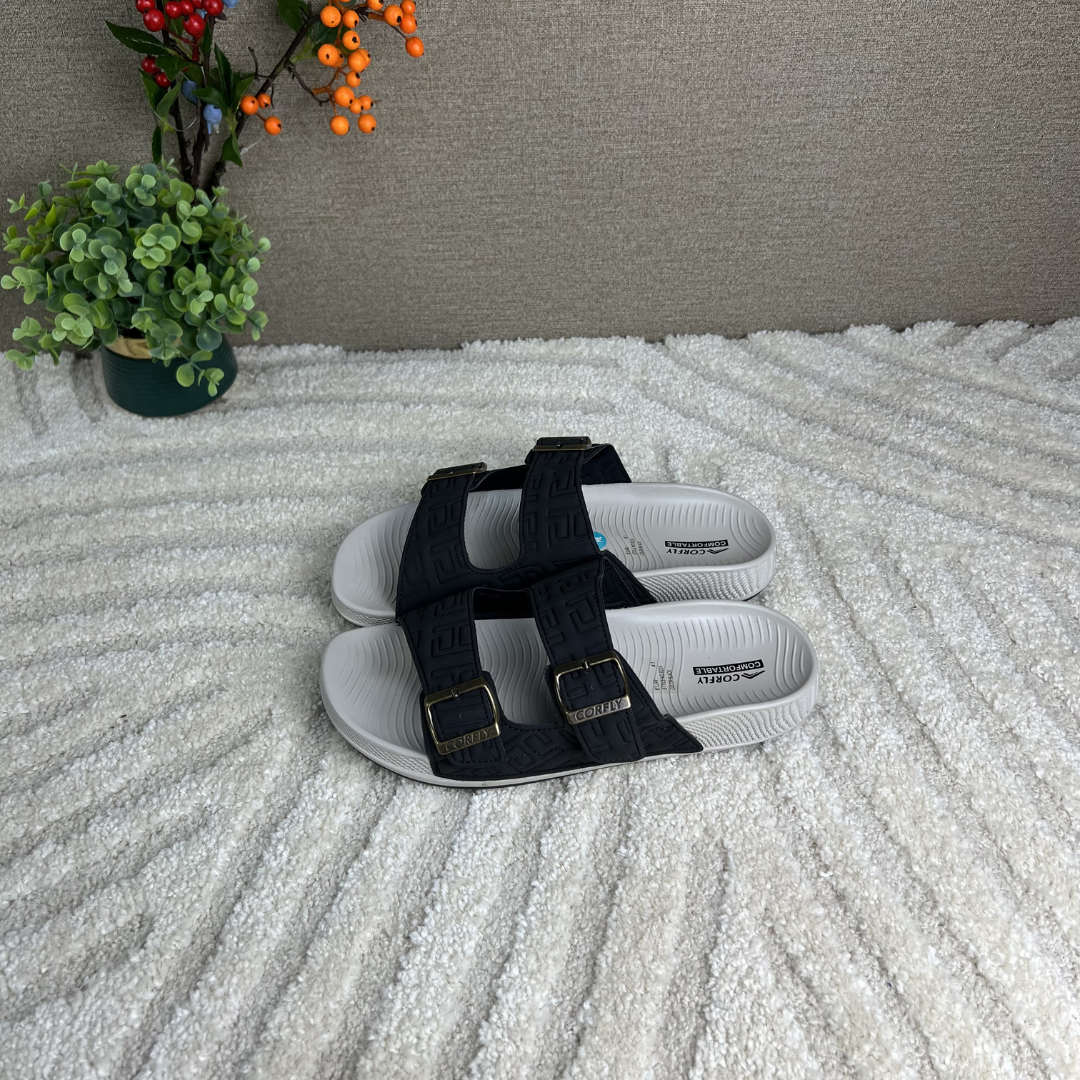 Orthopedic Comfort Recovery Sandals with Adjustable Buckle Straps