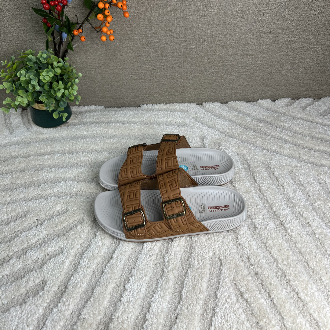 Orthopedic Comfort Recovery Sandals with Adjustable Buckle Straps