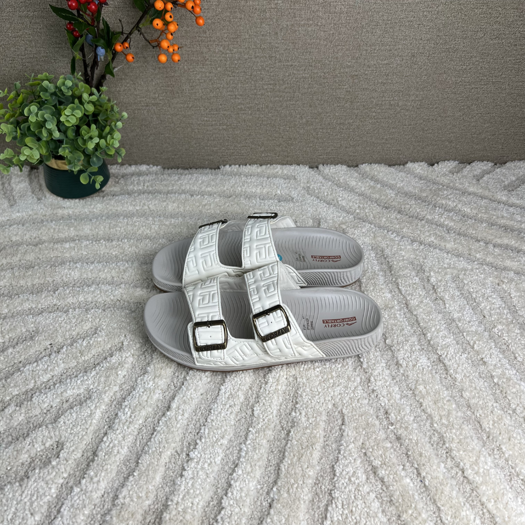 Orthopedic Comfort Recovery Sandals with Adjustable Buckle Straps