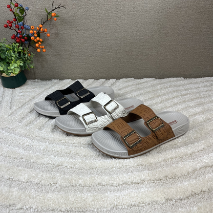 Orthopedic Comfort Recovery Sandals with Adjustable Buckle Straps