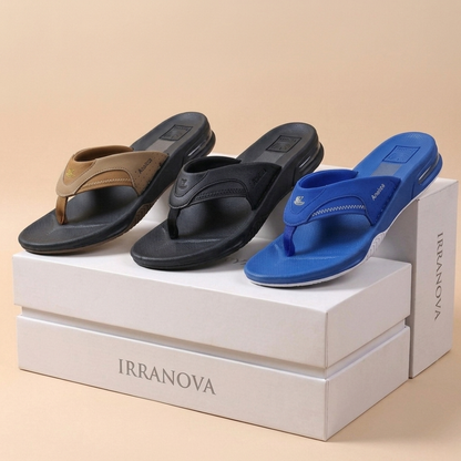 ANALIZA Men’s Comfort Flip Flops – Lightweight Casual Summer Slippers with Air Cushion Sole