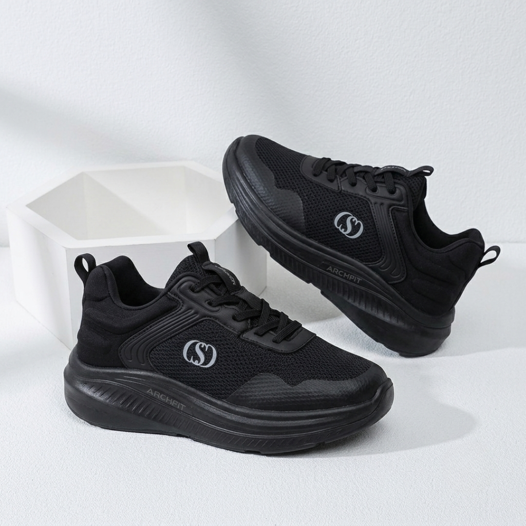 Baskets compensées respirantes confortables pour femme