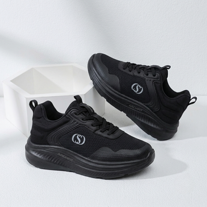 Baskets compensées respirantes confortables pour femme