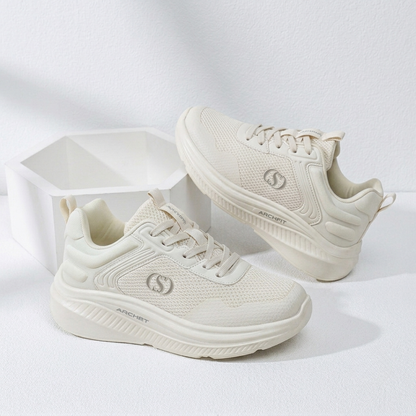 Baskets compensées respirantes confortables pour femme