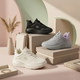 Baskets compensées respirantes confortables pour femme