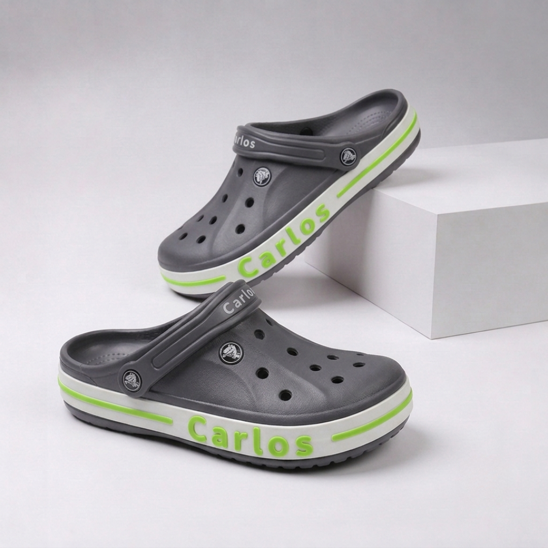 Men’s Carlos Lightweight EVA Clogs – Breathable Slip-On Comfort Sandals-