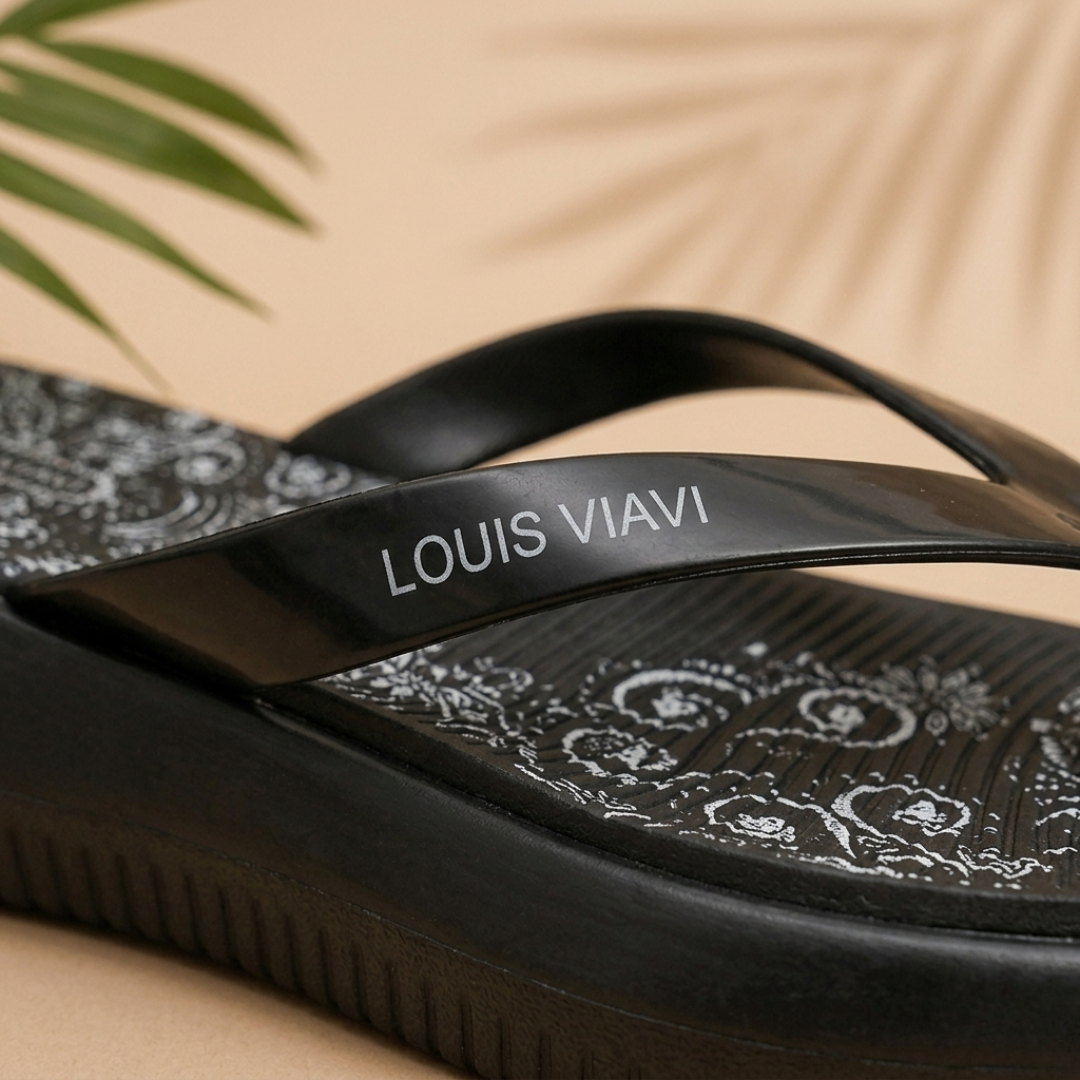 Women's Comfort Platform Flip Flops – Lightweight Everyday Sandals
