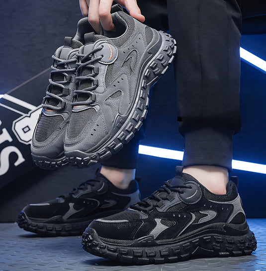 Breathable  Shoes for Men – Slip-Resistant, Wear-Resistant Safety Sneakers