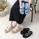 Luxurious women's sandals with a modern design and studded straps - elegance that distinguishes you with every step!