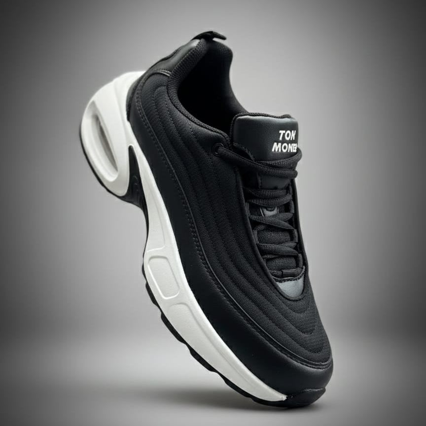Top More Men’s  Cushion Sneakers – Lightweight Breathable Casual Running Shoes for Daily Comfort & Street Style