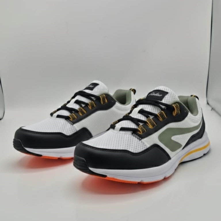 Baskets de running respirantes en mesh pour hommes – Chaussures de sport légères avec absorption des chocs et semelle antidérapante