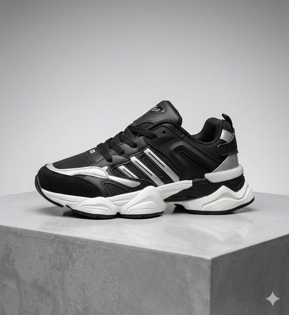 Men’s Fashion Chunky Sneakers – Breathable Mesh Casual Running Shoes – Lightweight Non-Slip Sole – Comfortable Outdoor & Street Style Trainers for Daily Wear