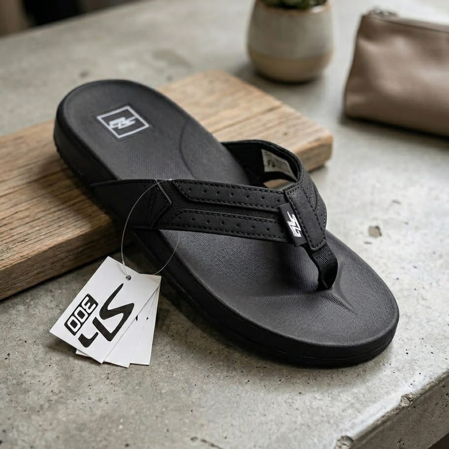 Men's High-Quality Summer Flip Flops - Non-Slip Comfortable Thong Sandals for Beach & Outdoor - Casual Sport Slides Shoes