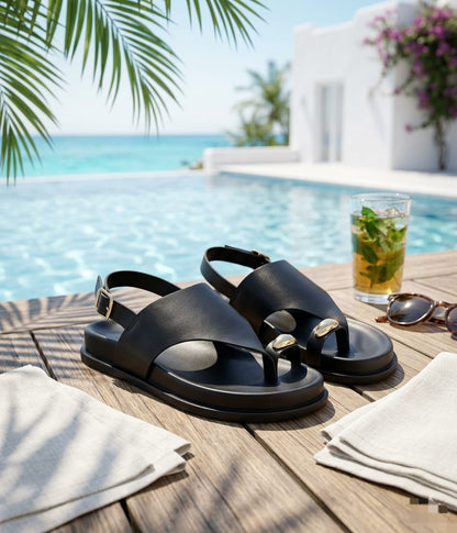 Comfortable Ladies' Casual Sandals – Soft Sole Open Toe Summer Footwear