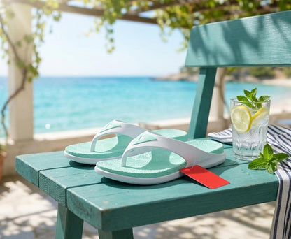 Tongs confort homme pour l'été – Sandales de plage légères à semelle souple, claquettes décontractées antidérapantes pour l'extérieur 
