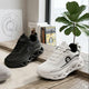 Men's Chunky Running Sneakers Breathable Mesh Casual Sports Shoes Lightweight Comfortable Walking Trainers