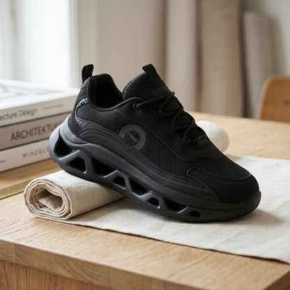 Men's Chunky Running Sneakers Breathable Mesh Casual Sports Shoes Lightweight Comfortable Walking Trainers