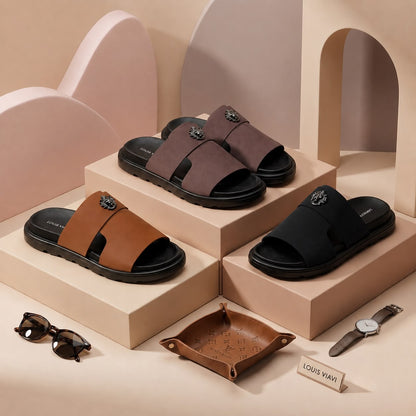 Louis Viavi Premium Slide Sandals – Luxury Meets Everyday Comfort