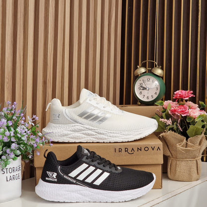 Baskets de course décontractées unisexes, respirantes et polyvalentes à porter au quotidien