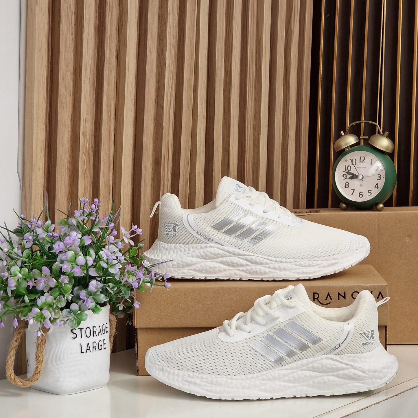 Baskets de course décontractées unisexes, respirantes et polyvalentes à porter au quotidien