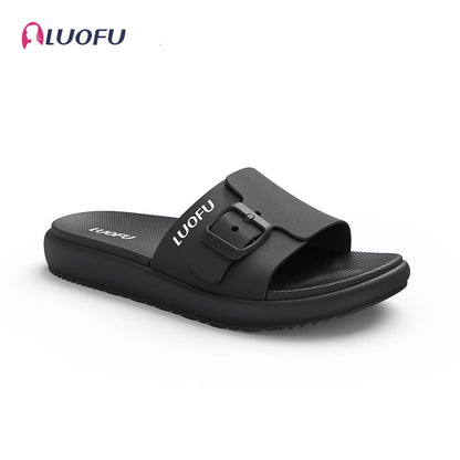 Sandales Luofu originales pour femmes - Orthopédiques confortables, semelle épaisse absorbant les chocs, résistantes à l'abrasion, parfaites pour une utilisation quotidienne en intérieur et en extérieur